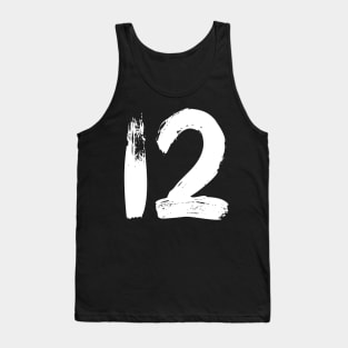 Number 12 Tank Top